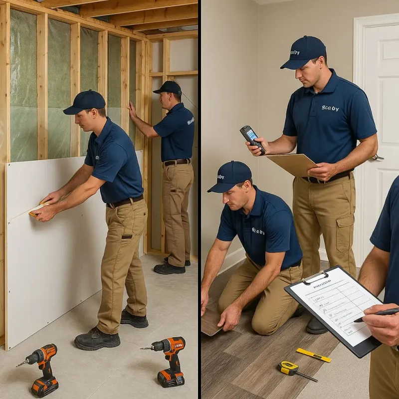 Repairs and Reconstruction process in Fitchburg, MA