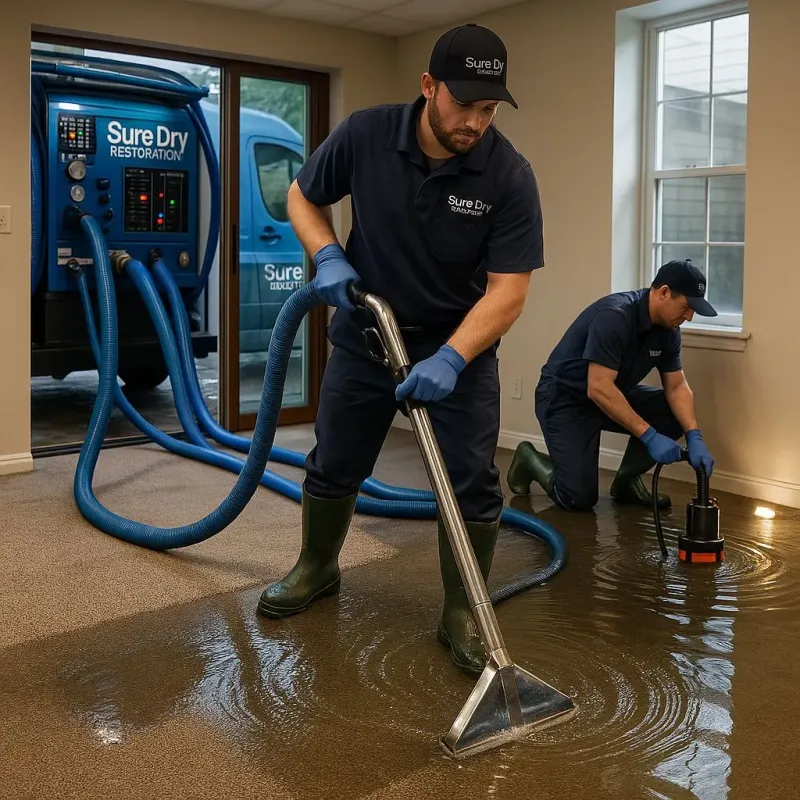 Water Extraction and Removal process in Fitchburg, MA